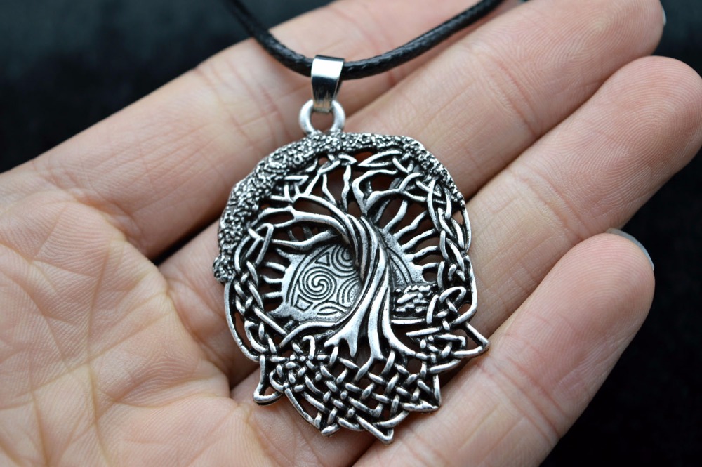 Ethnic Fashion World - Collier arbre de vie slavique, pendentif