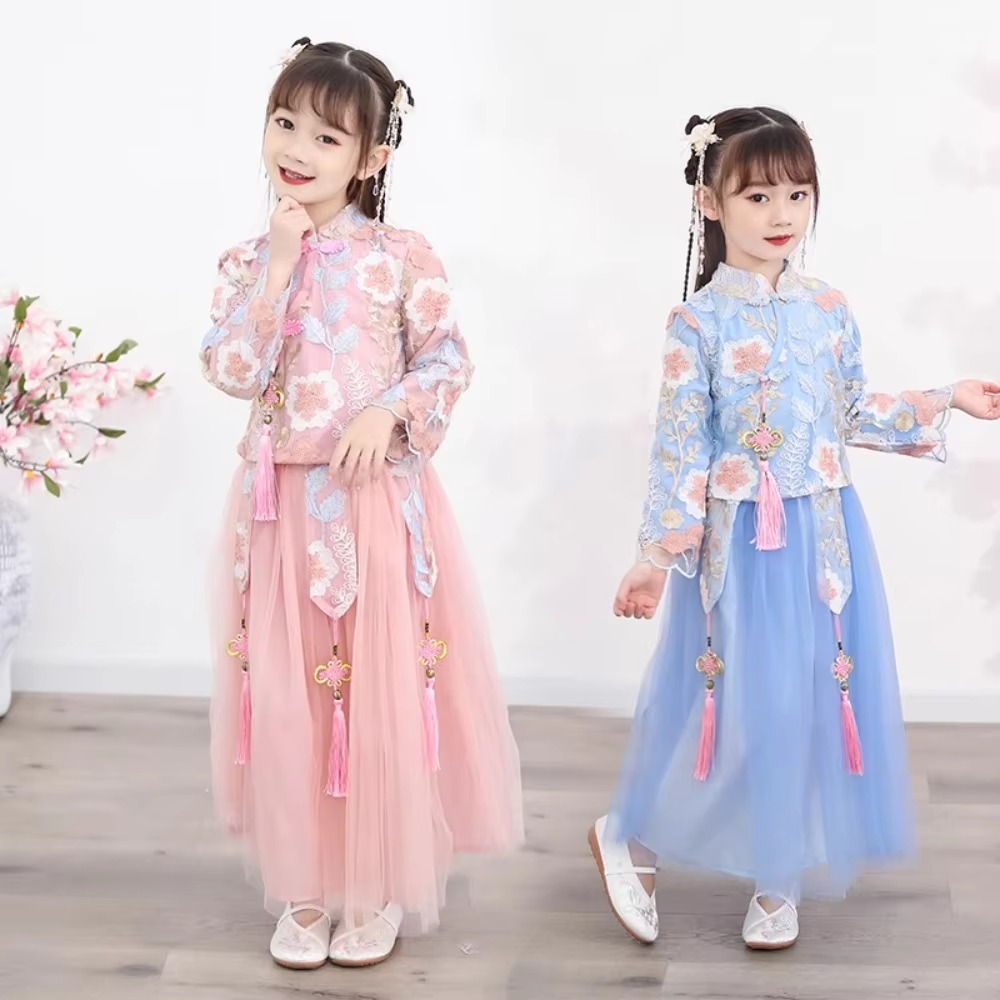 Tenue de danse brodée de style - Fashion Show Ethnic Wear avis et prix