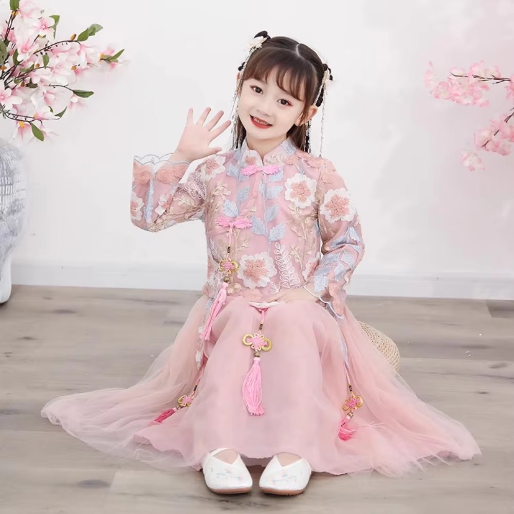 Tenue de danse brodée de style - Fashion Show Ethnic Wear avis et prix