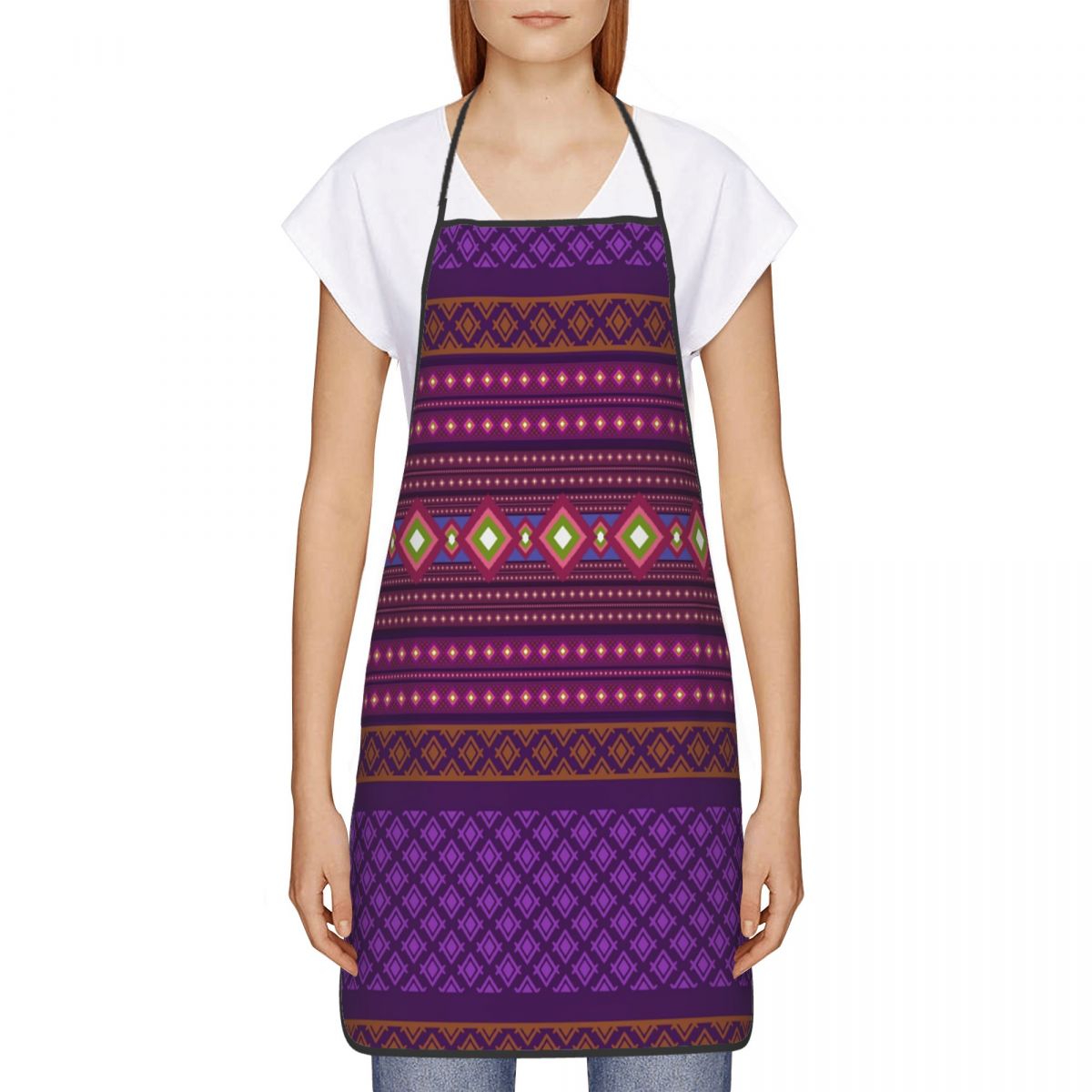 Bavoir personnalisé Ikat géomé - Ikat Woven Fabric avis et prix