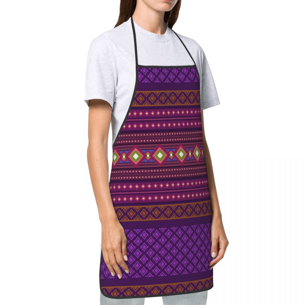 Bavoir personnalisé Ikat géomé - Ikat Woven Fabric avis et prix