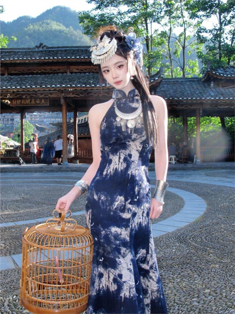 Nouvelle robe batik tendance p - Fashion Show Ethnic Wear avis et prix