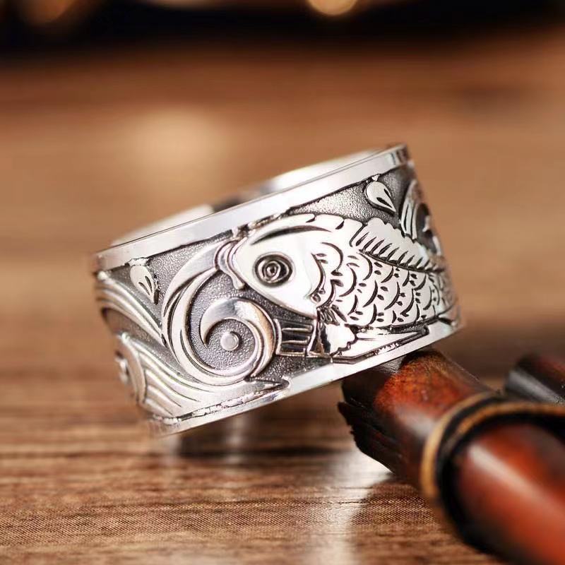 Bague d'ouverture à motif de p - Ethnic Wear Men'S Fashion avis et prix