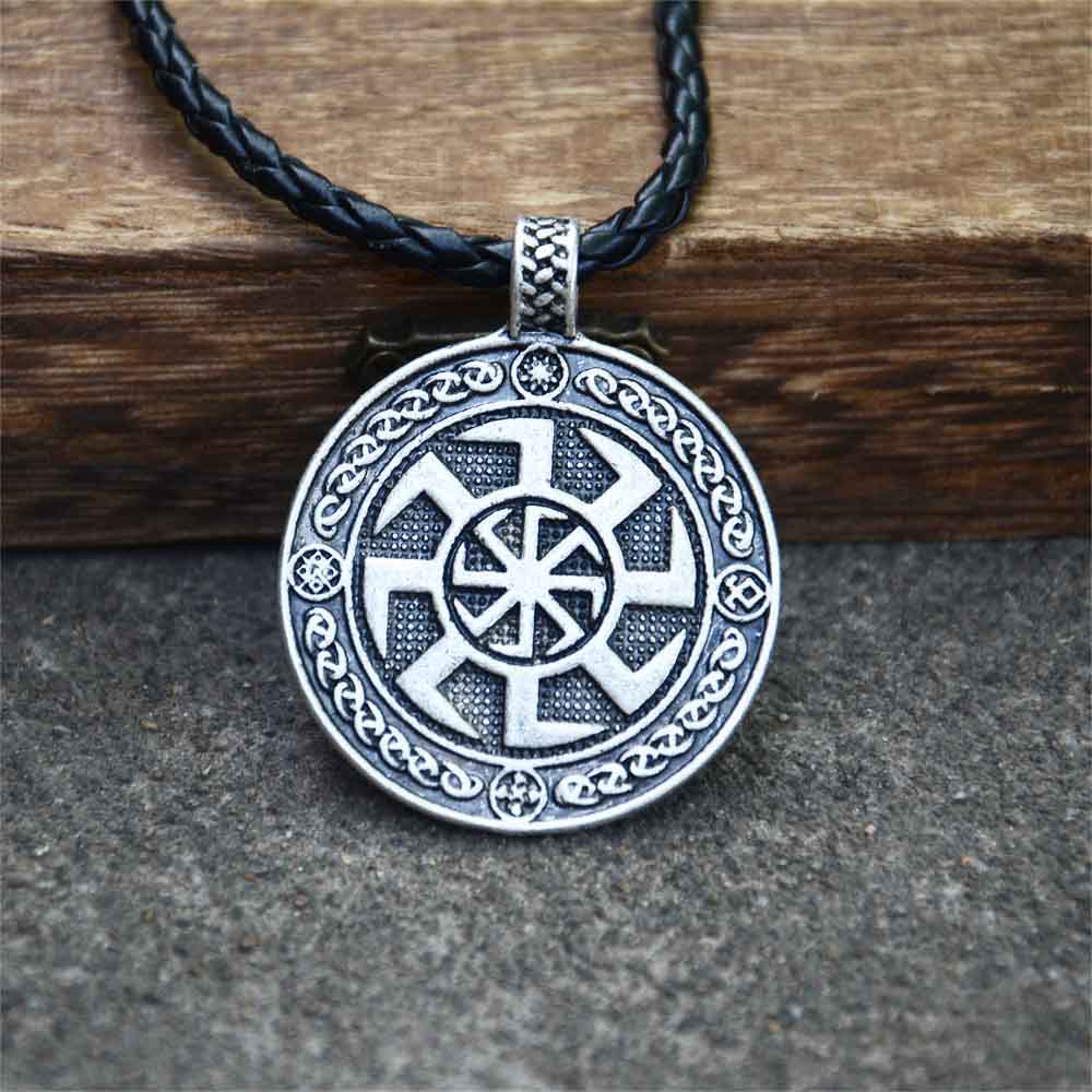 Pendentif Kolovrat rétro slave - Ethnic Fashion World avis et prix