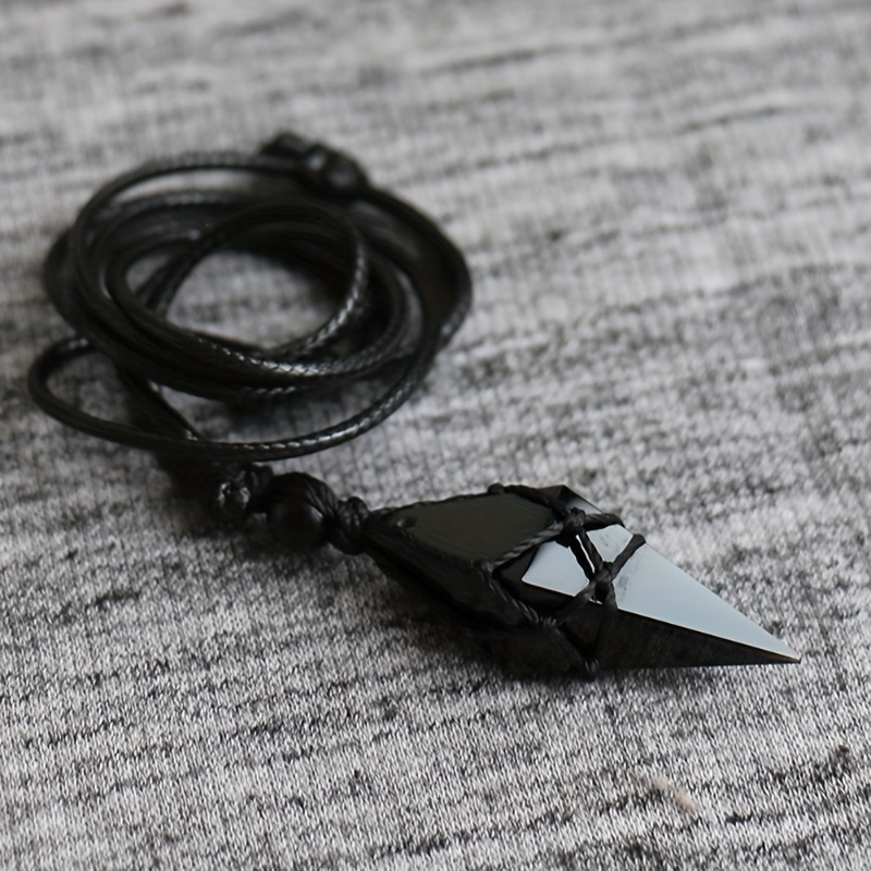 Collier pendentif en cristal d - Ethnic Wear Men'S Fashion avis et prix