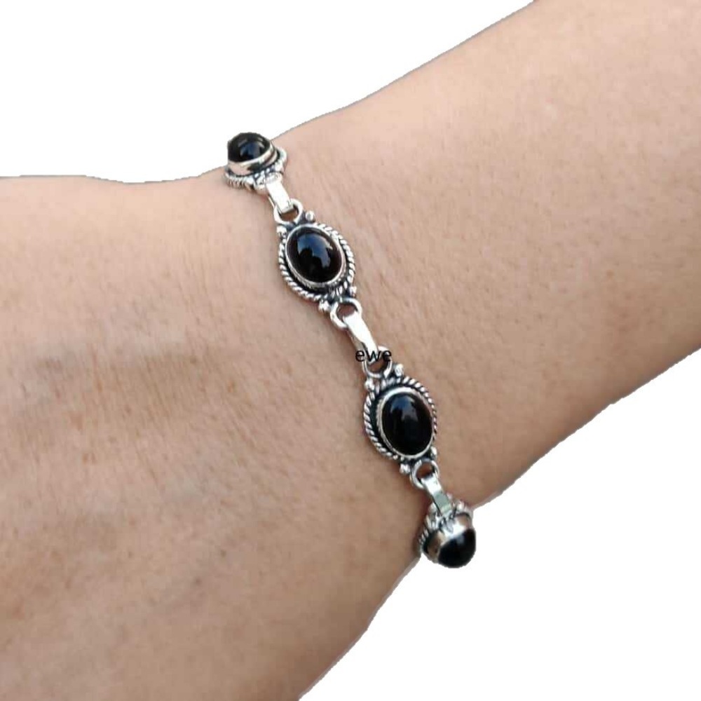 Bracelets ajustables en argent - Ethnic Wear Men'S Fashion avis et prix