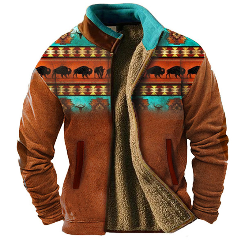 Veste d'hiver doublée de laine - Ethnic Wear Men'S Fashion avis et prix